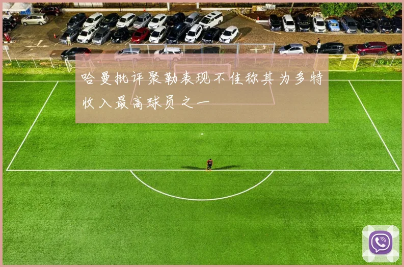 哈曼批评聚勒表现不佳称其为多特收入最高球员之一