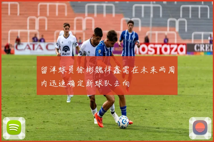 留洋球员徐彬魏祥鑫需在未来两周内迅速确定新球队去向